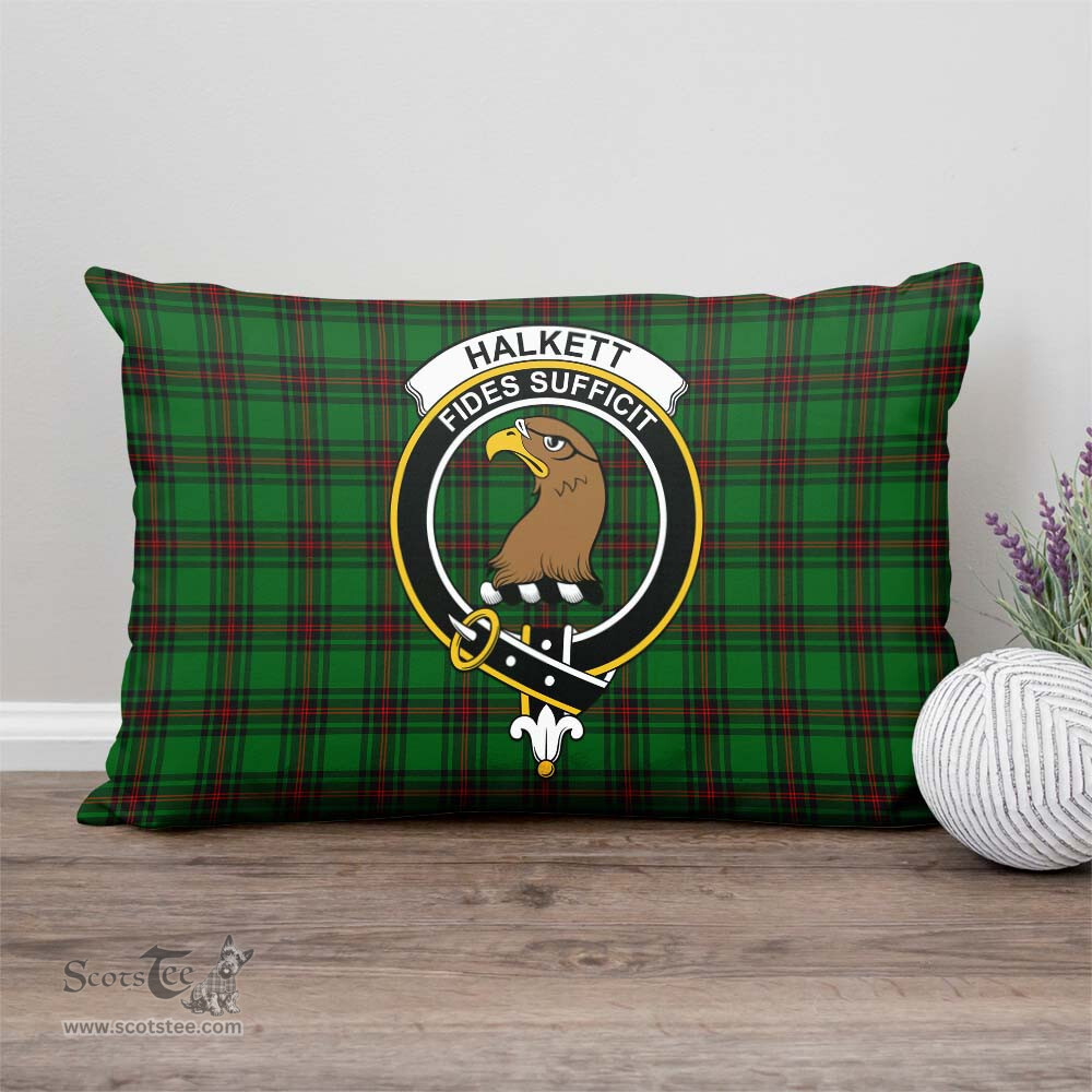 ScotsTee Shop Scottish Halkett Clan Crest Tartan Pillow/ Pillow Cover Tartan Accessories for Home