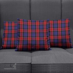 ScotsTee Shop Scottish Graham of Menteith Red Clan Tartan Pillow/ Pillow Cover Tartan Accessories for Home