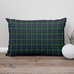 ScotsTee Shop Scottish Gordon Clan Tartan Pillow/ Pillow Cover Tartan Accessories for Home