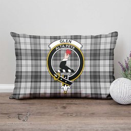 ScotsTee Shop Scottish Glen Clan Crest Tartan Pillow/ Pillow Cover Tartan Accessories for Home