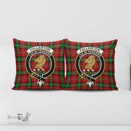 ScotsTee Shop Scottish Fullerton Clan Crest Tartan Pillow/ Pillow Cover Tartan Accessories for Home