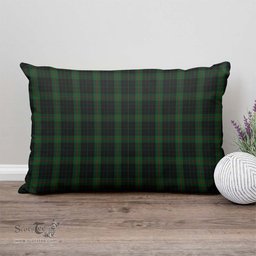 ScotsTee Shop Scottish Gunn Logan Clan Tartan Pillow/ Pillow Cover Tartan Accessories for Home