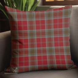 ScotsTee Shop Scottish Lindsay Weathered Clan Tartan Pillow/ Pillow Cover Tartan Accessories for Home