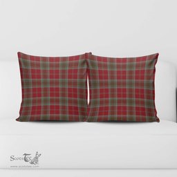 ScotsTee Shop Scottish Lindsay Weathered Clan Tartan Pillow/ Pillow Cover Tartan Accessories for Home
