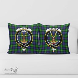 ScotsTee Shop Scottish Gordon Modern Clan Crest Tartan Pillow/ Pillow Cover Tartan Accessories for Home