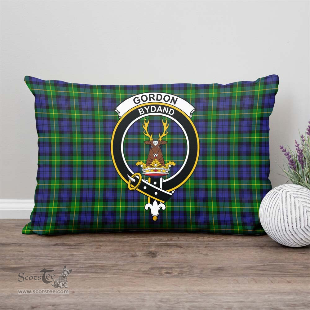 ScotsTee Shop Scottish Gordon Modern Clan Crest Tartan Pillow/ Pillow Cover Tartan Accessories for Home