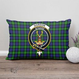 ScotsTee Shop Scottish Gordon Modern Clan Crest Tartan Pillow/ Pillow Cover Tartan Accessories for Home