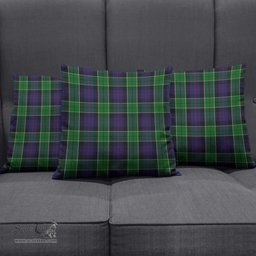 ScotsTee Shop Scottish Leslie Hunting Clan Tartan Pillow/ Pillow Cover Tartan Accessories for Home