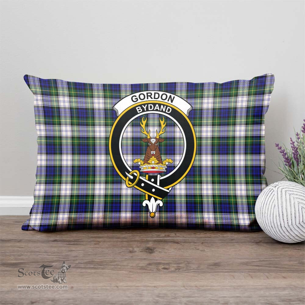 ScotsTee Shop Scottish Gordon Dress Modern Clan Crest Tartan Pillow/ Pillow Cover Tartan Accessories for Home