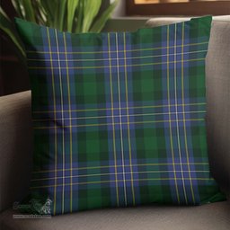 ScotsTee Shop Scottish Hughes Clan Tartan Pillow/ Pillow Cover Tartan Accessories for Home