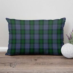 ScotsTee Shop Scottish Hughes Clan Tartan Pillow/ Pillow Cover Tartan Accessories for Home