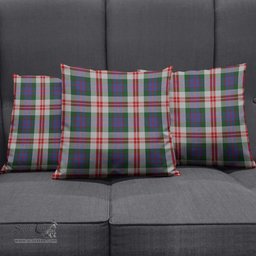 ScotsTee Shop Scottish Fraser Red Dress Clan Tartan Pillow/ Pillow Cover Tartan Accessories for Home