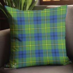 ScotsTee Shop Scottish Johnstone Ancient Clan Tartan Pillow/ Pillow Cover Tartan Accessories for Home