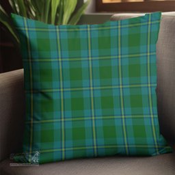 ScotsTee Shop Scottish Irvine of Bonshaw Clan Tartan Pillow/ Pillow Cover Tartan Accessories for Home