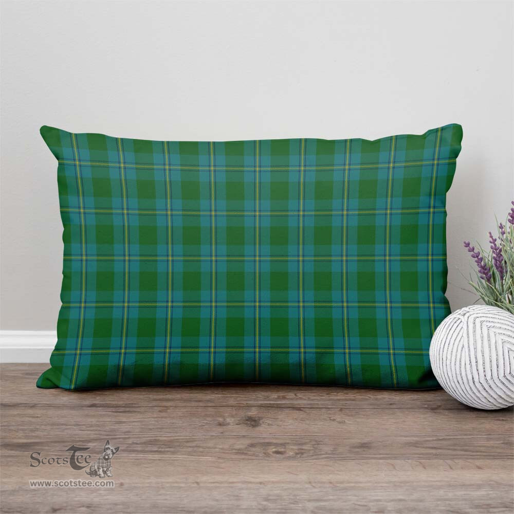 ScotsTee Shop Scottish Irvine of Bonshaw Clan Tartan Pillow/ Pillow Cover Tartan Accessories for Home