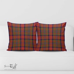 ScotsTee Shop Scottish Hepburn Clan Tartan Pillow/ Pillow Cover Tartan Accessories for Home