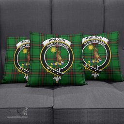 ScotsTee Shop Scottish Kinloch Clan Crest Tartan Pillow/ Pillow Cover Tartan Accessories for Home