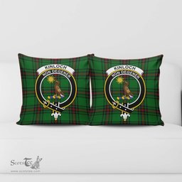 ScotsTee Shop Scottish Kinloch Clan Crest Tartan Pillow/ Pillow Cover Tartan Accessories for Home