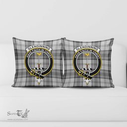 ScotsTee Shop Scottish Glendinning Clan Crest Tartan Pillow/ Pillow Cover Tartan Accessories for Home