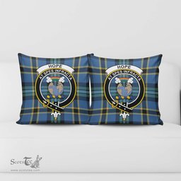 ScotsTee Shop Scottish Hope Ancient Clan Crest Tartan Pillow/ Pillow Cover Tartan Accessories for Home