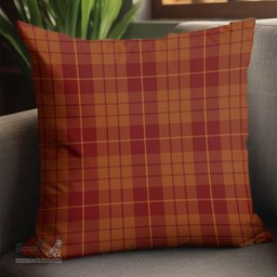 ScotsTee Shop Scottish Hamilton Red Clan Tartan Pillow/ Pillow Cover Tartan Accessories for Home