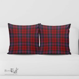 ScotsTee Shop Scottish Kelly of Sleat Red Clan Tartan Pillow/ Pillow Cover Tartan Accessories for Home