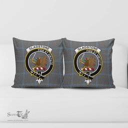 ScotsTee Shop Scottish Gladstone Clan Crest Tartan Pillow/ Pillow Cover Tartan Accessories for Home