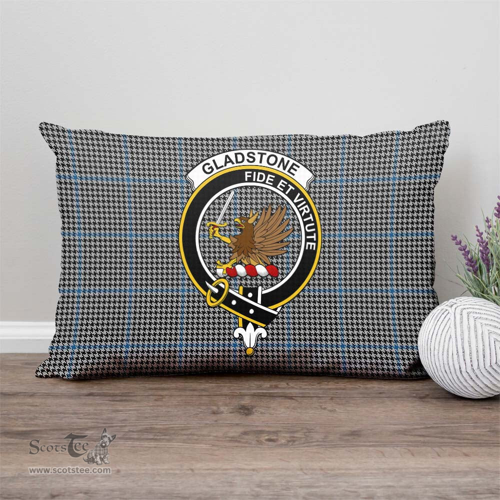ScotsTee Shop Scottish Gladstone Clan Crest Tartan Pillow/ Pillow Cover Tartan Accessories for Home