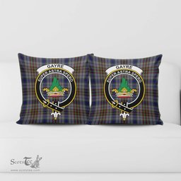 ScotsTee Shop Scottish Gayre Hunting Clan Crest Tartan Pillow/ Pillow Cover Tartan Accessories for Home