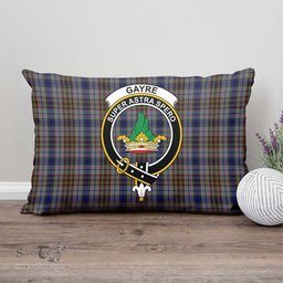 ScotsTee Shop Scottish Gayre Hunting Clan Crest Tartan Pillow/ Pillow Cover Tartan Accessories for Home