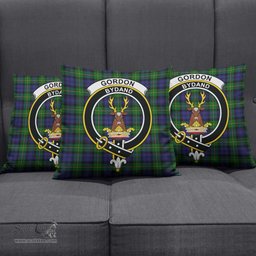 ScotsTee Shop Scottish Gordon Clan Crest Tartan Pillow/ Pillow Cover Tartan Accessories for Home