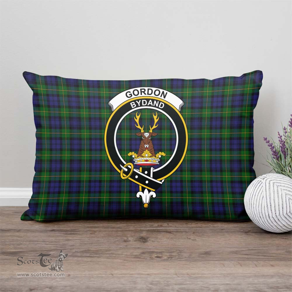 ScotsTee Shop Scottish Gordon Clan Crest Tartan Pillow/ Pillow Cover Tartan Accessories for Home