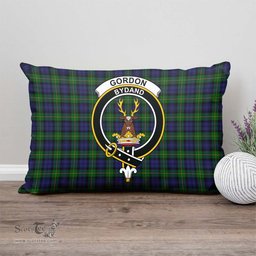ScotsTee Shop Scottish Gordon Clan Crest Tartan Pillow/ Pillow Cover Tartan Accessories for Home
