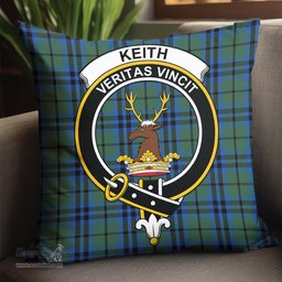 ScotsTee Shop Scottish Keith Clan Crest Tartan Pillow/ Pillow Cover Tartan Accessories for Home
