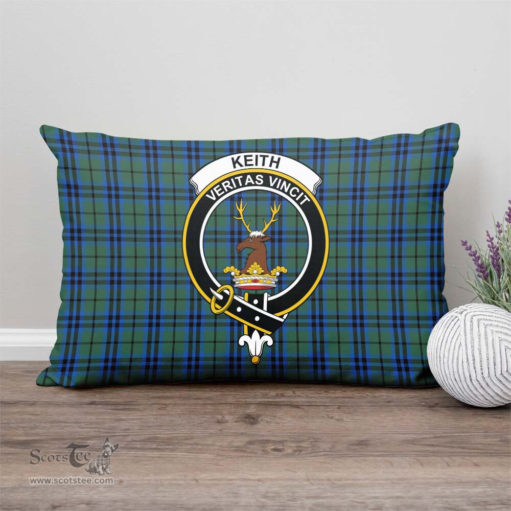 ScotsTee Shop Scottish Keith Clan Crest Tartan Pillow/ Pillow Cover Tartan Accessories for Home