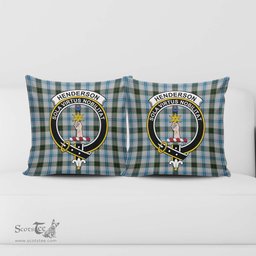 ScotsTee Shop Scottish Henderson Dress Clan Crest Tartan Pillow/ Pillow Cover Tartan Accessories for Home