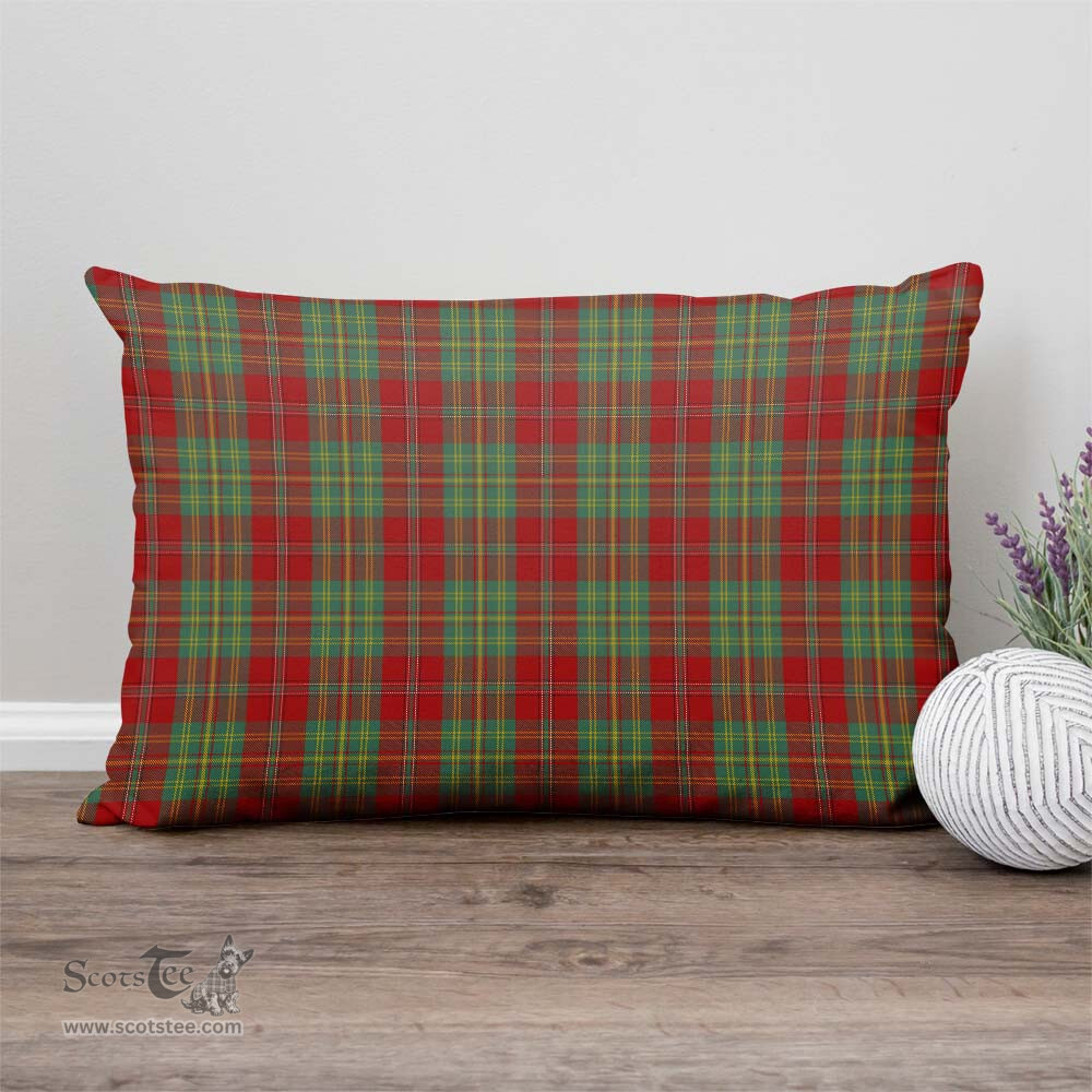 ScotsTee Shop Scottish Leask Clan Tartan Pillow/ Pillow Cover Tartan Accessories for Home