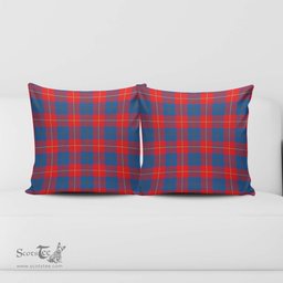 ScotsTee Shop Scottish Galloway Red Clan Tartan Pillow/ Pillow Cover Tartan Accessories for Home
