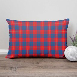 ScotsTee Shop Scottish Galloway Red Clan Tartan Pillow/ Pillow Cover Tartan Accessories for Home