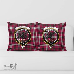 ScotsTee Shop Scottish Little Clan Crest Tartan Pillow/ Pillow Cover Tartan Accessories for Home
