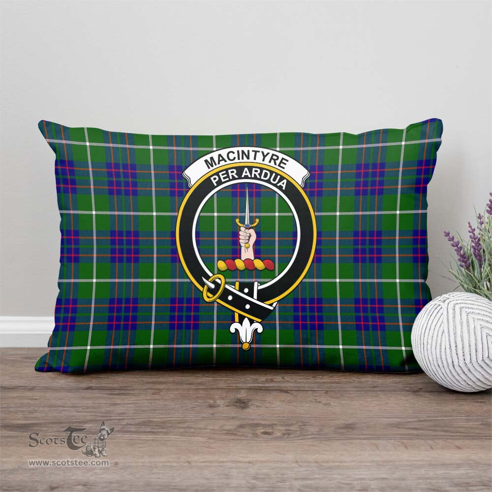 ScotsTee Shop Scottish MacIntyre Hunting Modern Clan Crest Tartan Pillow/ Pillow Cover Tartan Accessories for Home