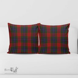 ScotsTee Shop Scottish Manson Clan Tartan Pillow/ Pillow Cover Tartan Accessories for Home