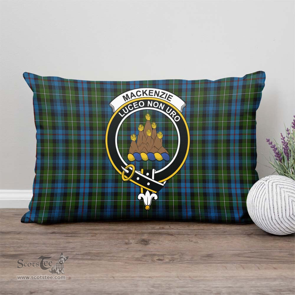 ScotsTee Shop Scottish MacKenzie Clan Crest Tartan Pillow/ Pillow Cover Tartan Accessories for Home