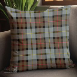 ScotsTee Shop Scottish MacLeod of Harris Weathered Clan Tartan Pillow/ Pillow Cover Tartan Accessories for Home