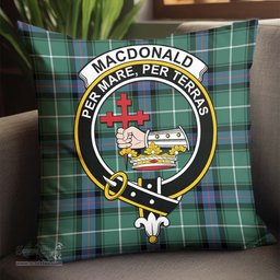 ScotsTee Shop Scottish MacDonald of the Isles Hunting Ancient Clan Crest Tartan Pillow/ Pillow Cover Tartan Accessories for Home
