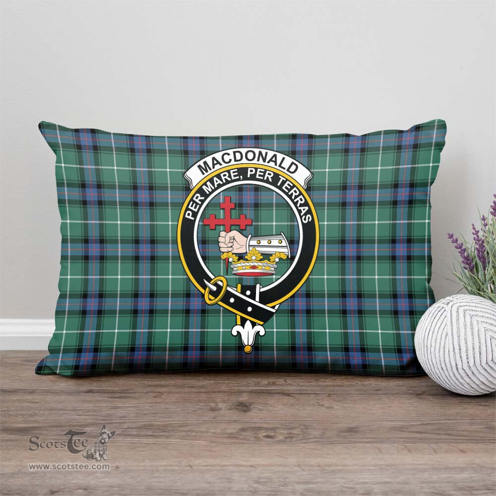 ScotsTee Shop Scottish MacDonald of the Isles Hunting Ancient Clan Crest Tartan Pillow/ Pillow Cover Tartan Accessories for Home