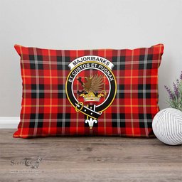 ScotsTee Shop Scottish Majoribanks Clan Crest Tartan Pillow/ Pillow Cover Tartan Accessories for Home