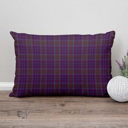 ScotsTee Shop Scottish Phillips Clan Tartan Pillow/ Pillow Cover Tartan Accessories for Home