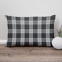 ScotsTee Shop Scottish MacRae Dress Clan Tartan Pillow/ Pillow Cover Tartan Accessories for Home