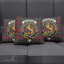 ScotsTee Shop Scottish MacKintosh Hunting Modern Clan Crest Tartan Pillow/ Pillow Cover Tartan Accessories for Home